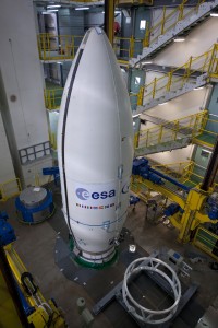 Vega payload composite, Credits: ESA - S. Corvaja, 2011
