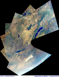 Mosaic image of Africa